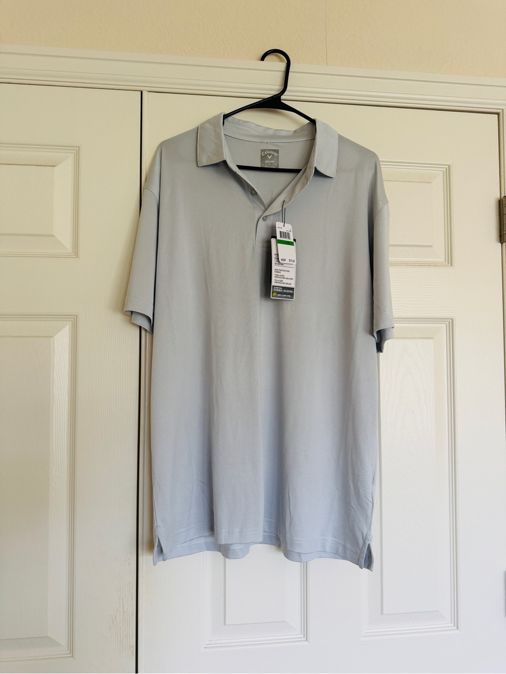 Callaway Men’s Light Gray Performance Polo